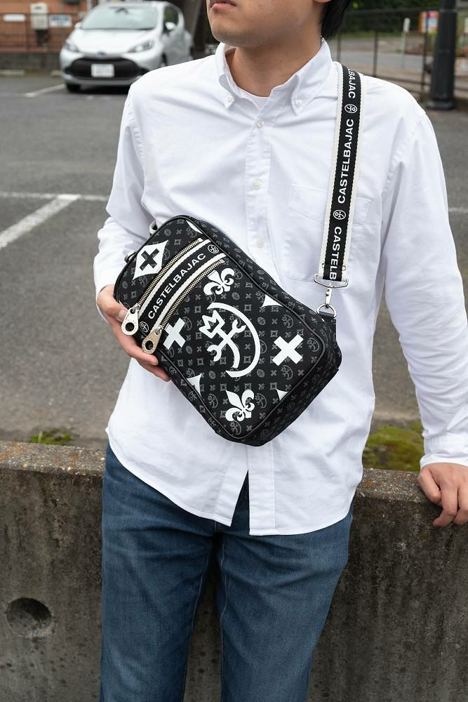 カステルバジャックボディバッグワンショルダーバッグCASTELBAJACニースメンズレディースバッグボディバック斜めがけバッグ斜め掛けバッグブランド38911