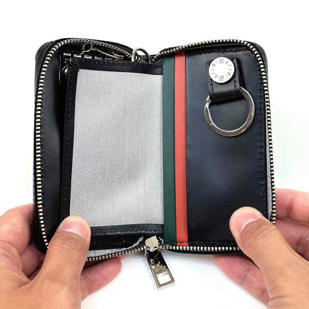 IS/ITキーケースイズイットツール本革革レザーメンズレディーススマートキーラウンドファスナー5連大容量人気ブランドおしゃれ人気ギフトプレゼントISIT979601