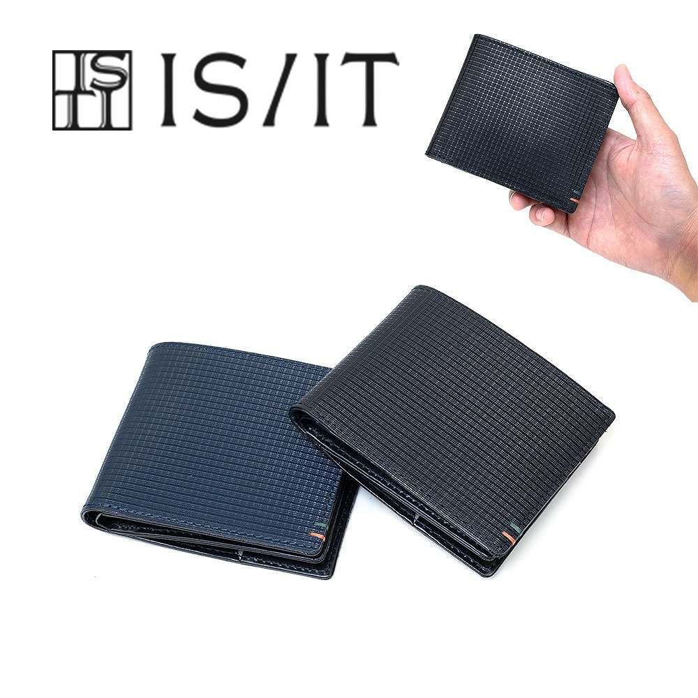 IS/IT財布二つ折りメンズレディースイズイットツール二つ折り財布本革2つ折り2つ折り財布折りたたみ人気ブランドおしゃれISIT979607
