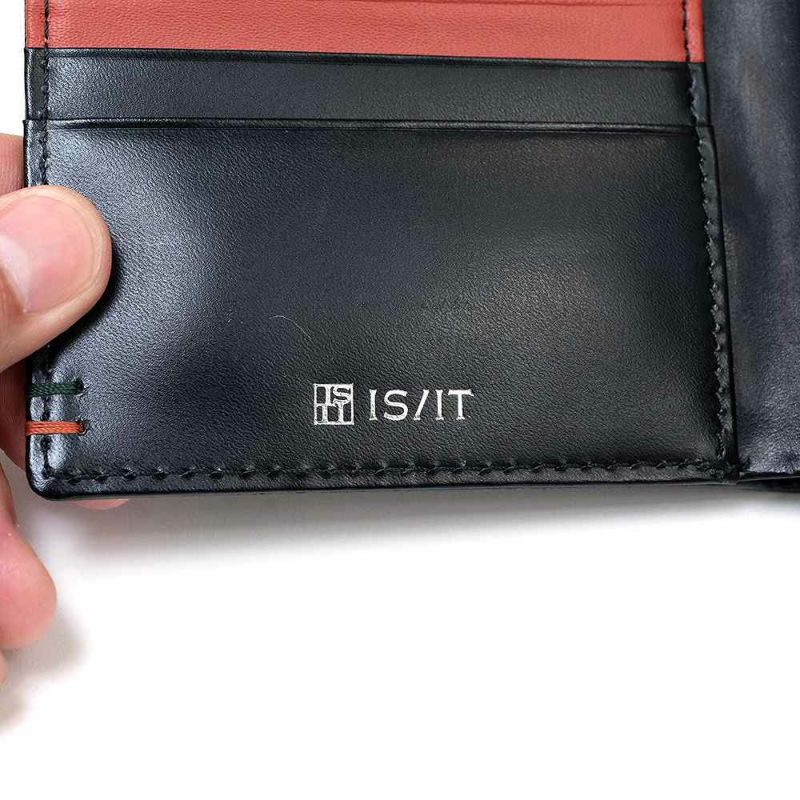 IS/IT財布二つ折りメンズレディースイズイットツール二つ折り財布本革2つ折り2つ折り財布折りたたみ人気ブランドおしゃれISIT979607