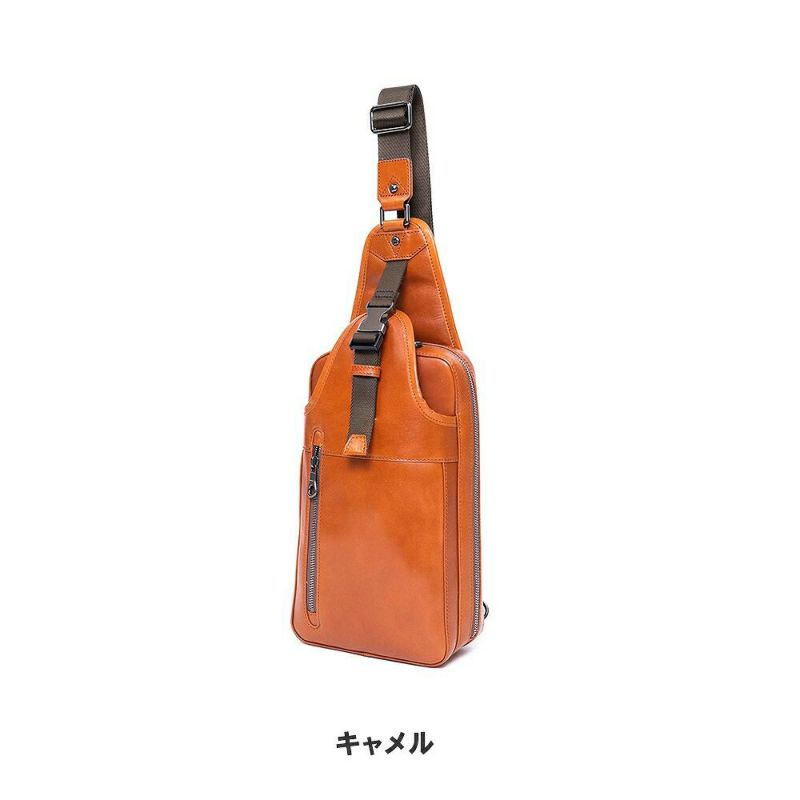 JOYAボディバッグ本革メンズ大きめジョヤ本革ボディバッグワンショルダーバック斜め掛けバッグ斜めかけバッグ革レザー本革バック大人休日ブランド40代50代60代J4200