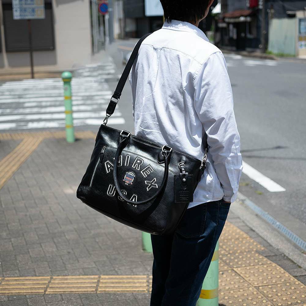 【限定】AVIREXアビレックストートバッグ本革2WAYTOTEブルトリミテッドエディションBULTOLIMITRDEDITIONメンズレディーストートバッグ2WAYレザーアヴィレックスAX5627