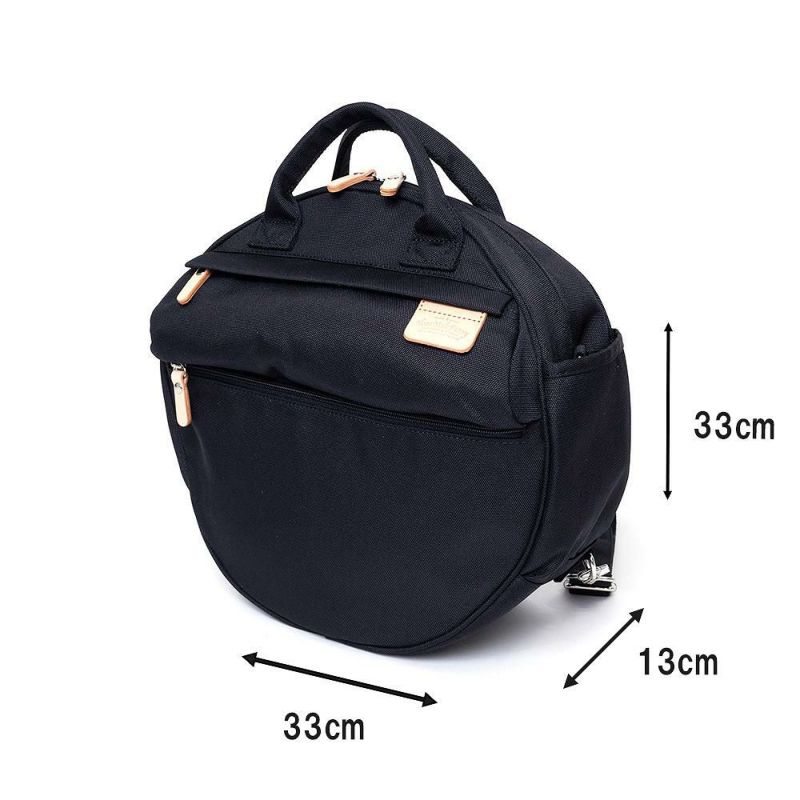 HeartMadeFactoryリュックレディースメンズ3WAYリュックサックMARUMARU丸型丸マルマルブランドかわいいおしゃれ軽量人気ファスナー付きマザーズリュックハートメイドファクトリーHARVESTハーヴェストFY0510