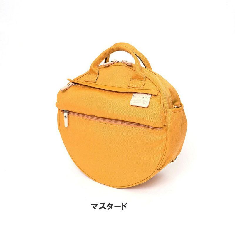 HeartMadeFactoryリュックレディースメンズ3WAYリュックサックMARUMARU丸型丸マルマルブランドかわいいおしゃれ軽量人気ファスナー付きマザーズリュックハートメイドファクトリーHARVESTハーヴェストFY0510