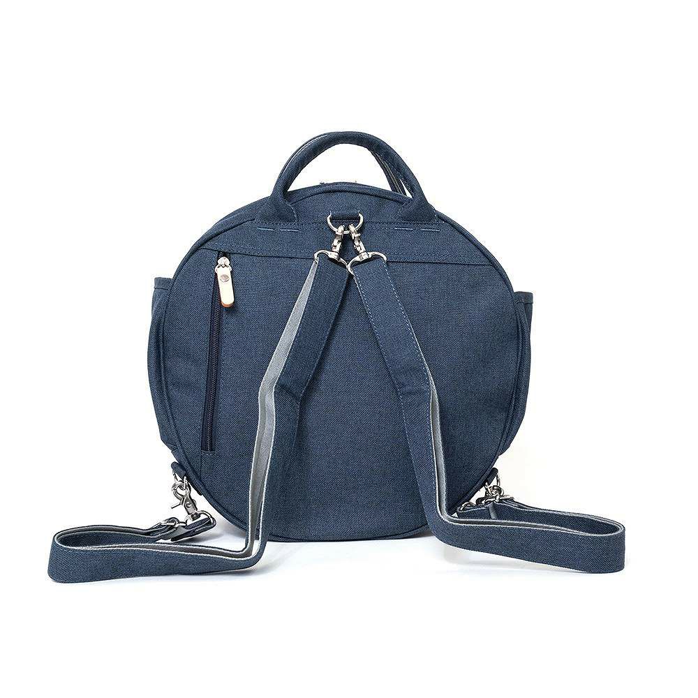 HeartMadeFactoryリュックレディースメンズ3WAYリュックサックMARUMULTI杢調丸型丸マルマルブランドかわいいおしゃれ軽量人気ファスナー付きハートメイドファクトリーHARVESTハーヴェストFY0740