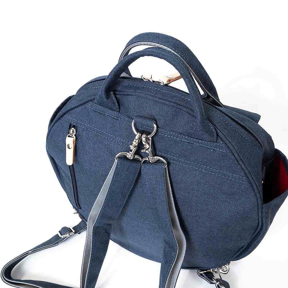 HeartMadeFactoryリュックレディースメンズ3WAYリュックサックMARUMULTI杢調丸型丸マルマルブランドかわいいおしゃれ軽量人気ファスナー付きハートメイドファクトリーHARVESTハーヴェストFY0740