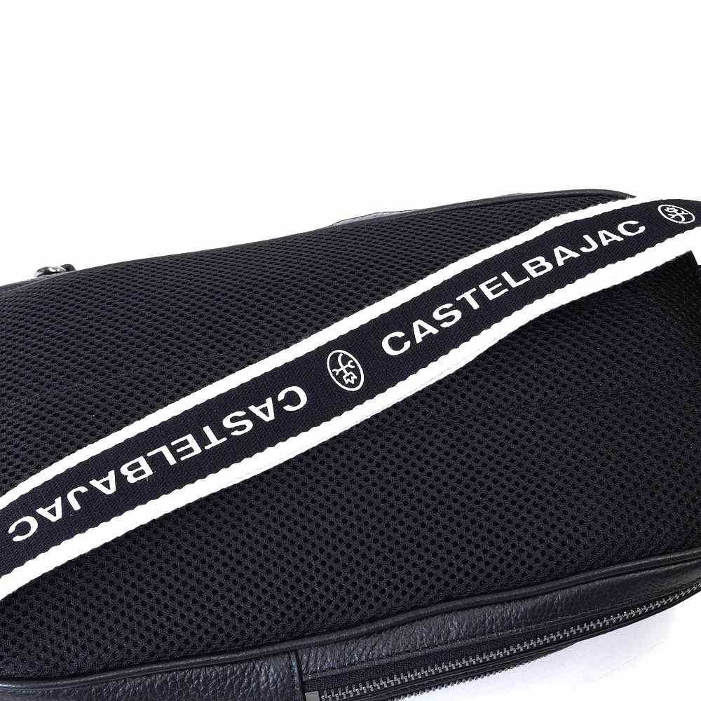 カステルバジャックボディバッグワンショルダーバッグCASTELBAJACリンク大きめ大容量本革革レザーメンズレディースバッグボディバック斜めがけバッグ斜め掛けバッグブランド30912