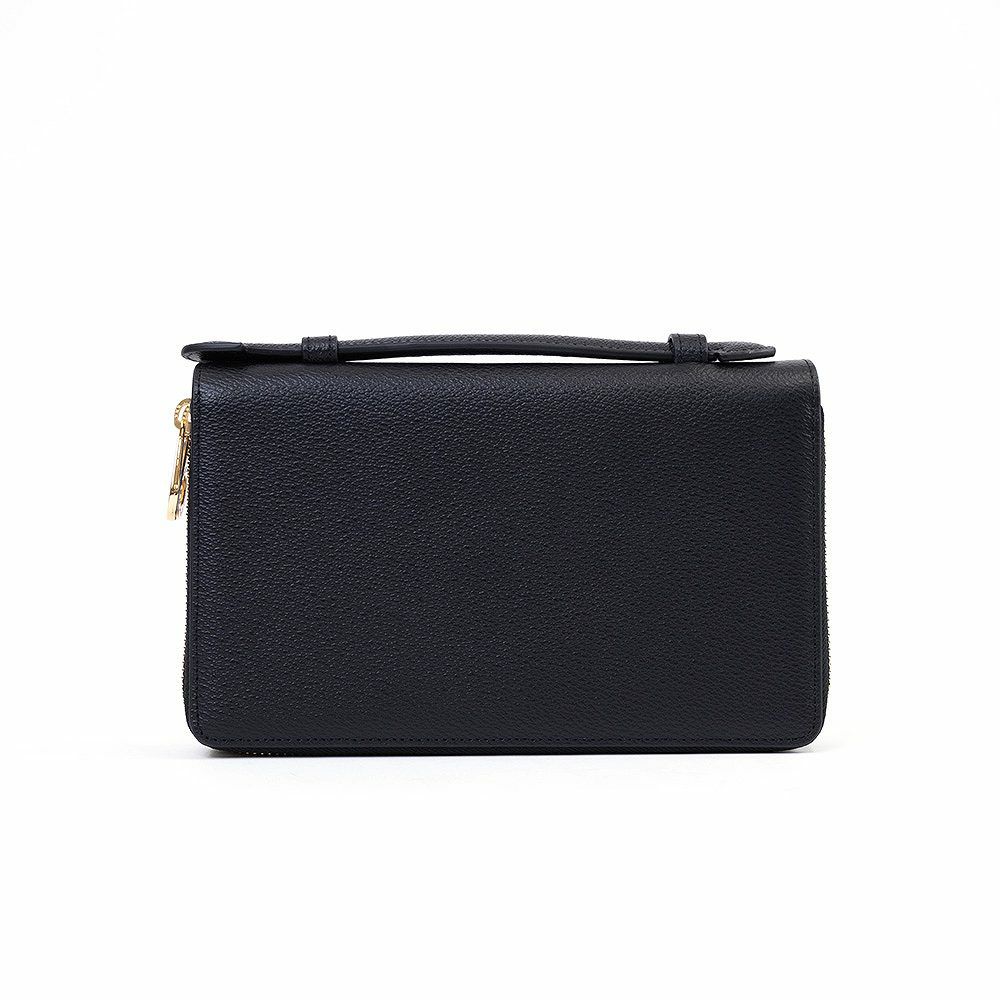 カステルバジャックWファスナーポーチセカンドバッグクラッチバッグ大容量メンズレディースネゼルCASTELBAJAC本革レザー長財布バッグカードケースハンドル付き81201