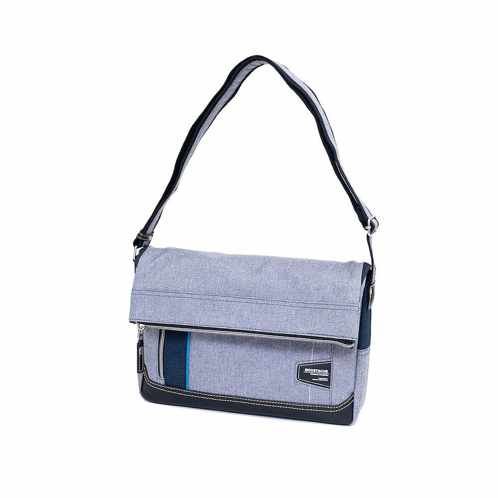 MOUSTACHEショルダーバッグ口折れムスタッシュメンズレディースショルダーショルダーバック斜めがけ斜め掛けバッグバックおしゃれかっこいいカジュアル人気通学軽量ブランド大人ナイロン30代40代50代JLG4662