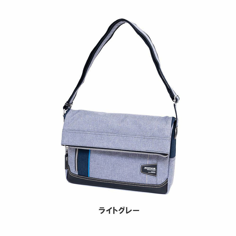 MOUSTACHEショルダーバッグ口折れムスタッシュメンズレディースショルダーショルダーバック斜めがけ斜め掛けバッグバックおしゃれかっこいいカジュアル人気通学軽量ブランド大人ナイロン30代40代50代JLG4662
