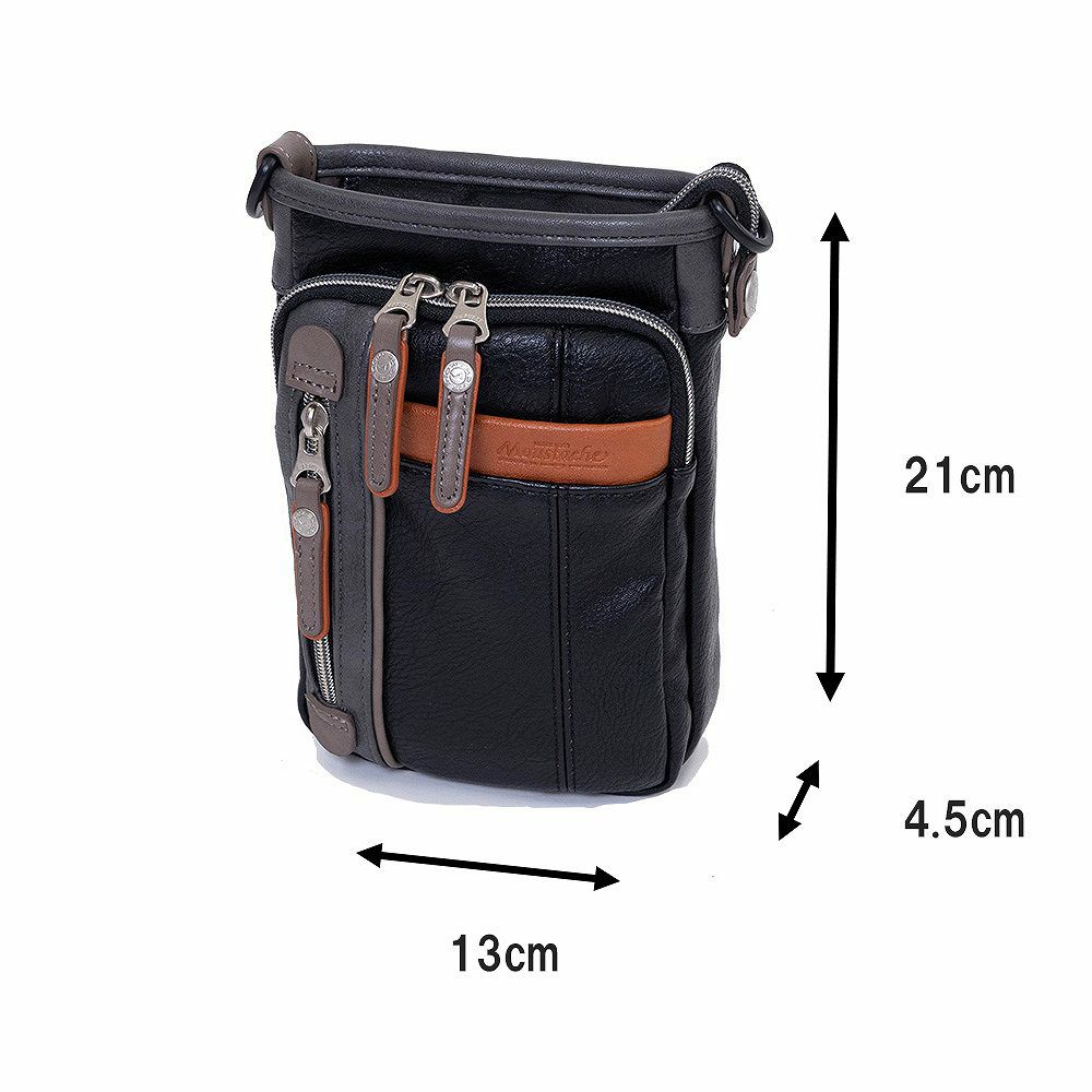 MOUSTACHEショルダーバッグベルトポーチムスタッシュメンズレディースシザーバッグ斜めがけ斜め掛けスマホポーチスマホバッグ小さめブランド大人30代40代50代YVQ-5962