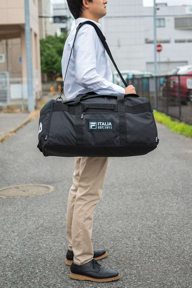 FILAフィラボストンバッグ48Lメンズレディース大容量2泊3泊4泊ボストンバックボストン修学旅行林間学校旅行部活男子女子小学生中学生高校生人気大きい大きめブランド7775