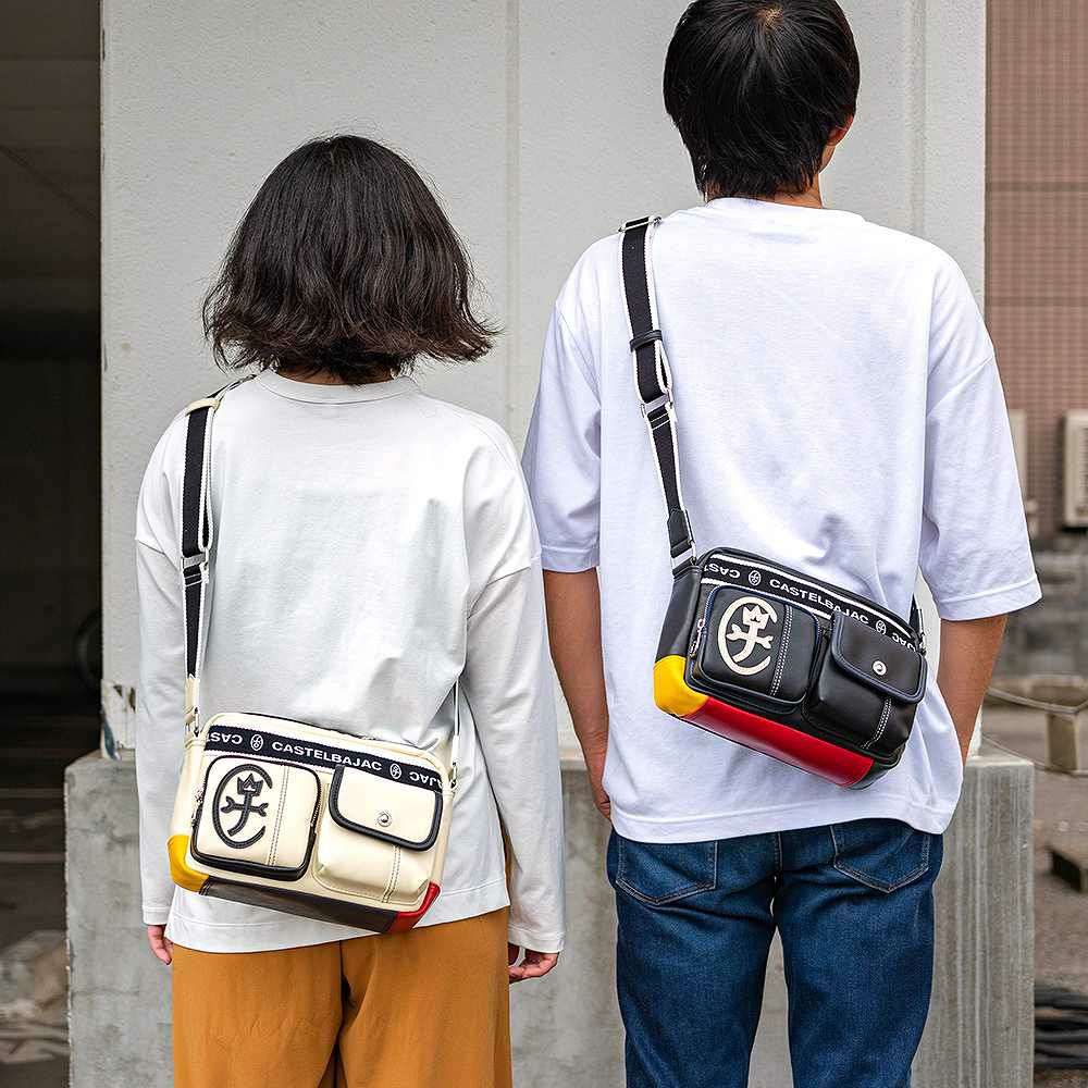 カステルバジャックショルダーバッグドミネCASTELBAJACメンズレディースバッグブランド24111