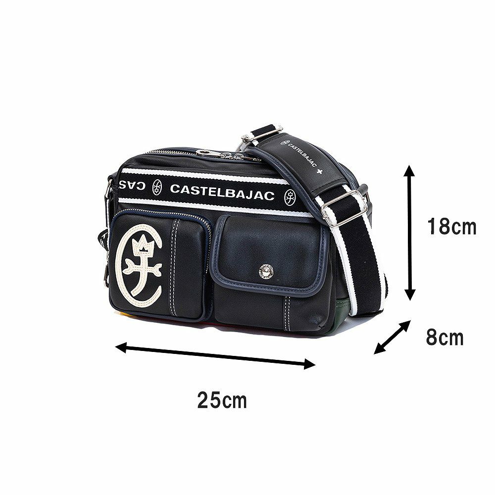 カステルバジャックショルダーバッグドミネCASTELBAJACメンズレディースバッグブランド24111