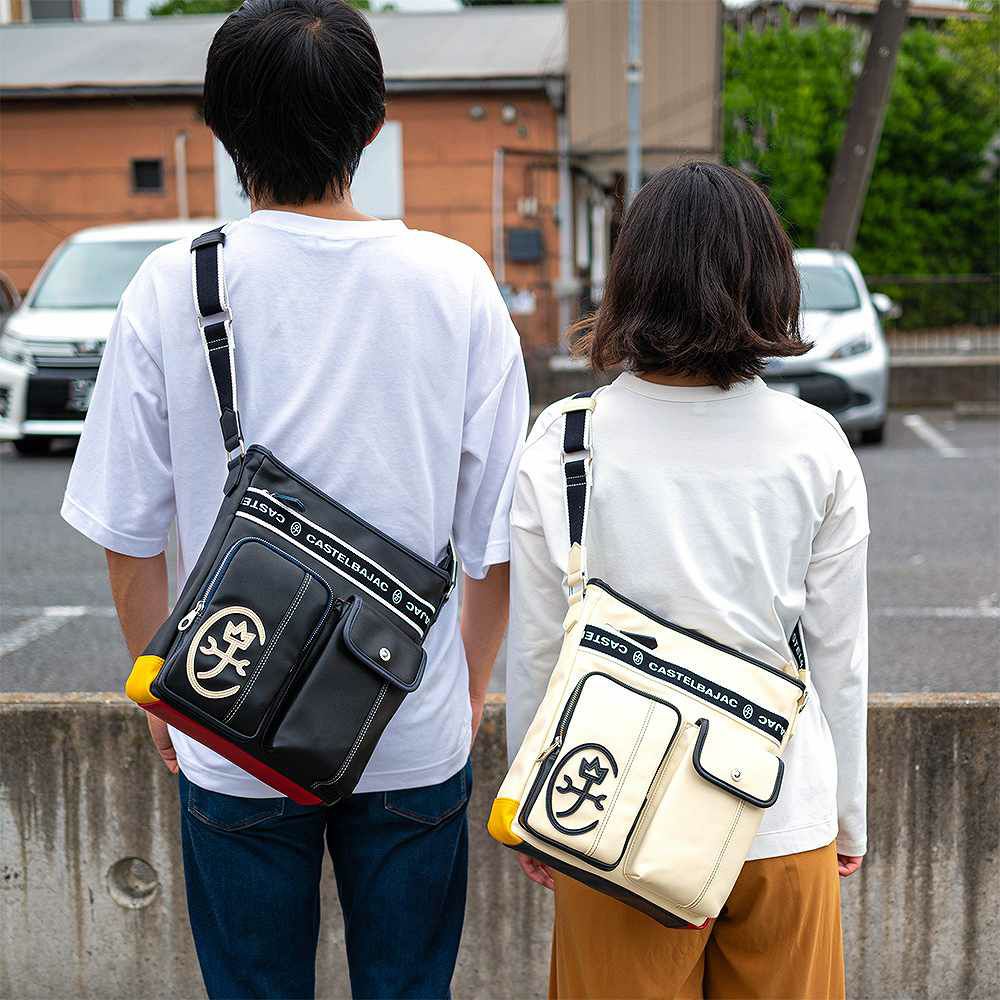 カステルバジャックバッグショルダーバッグA4サイズタテ型ドミネCASTELBAJAC大容量大きめメンズレディースブランド24113