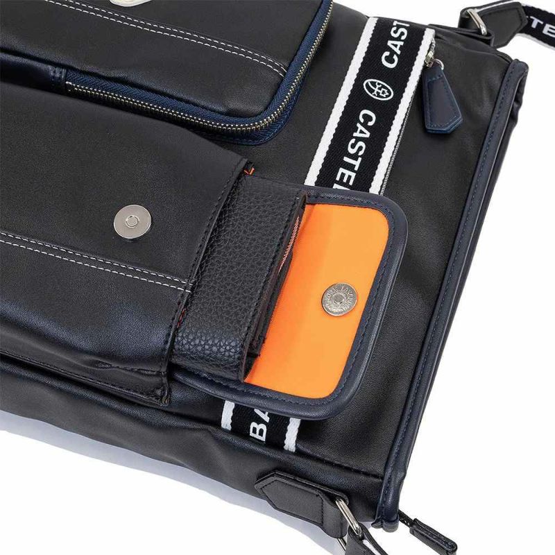 カステルバジャックバッグショルダーバッグA4サイズタテ型ドミネCASTELBAJAC大容量大きめメンズレディースブランド24113
