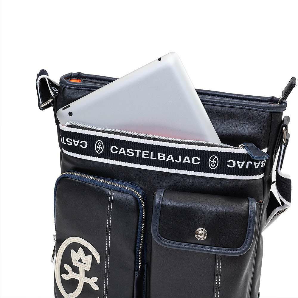 カステルバジャックバッグショルダーバッグA4サイズタテ型ドミネCASTELBAJAC大容量大きめメンズレディースブランド24113
