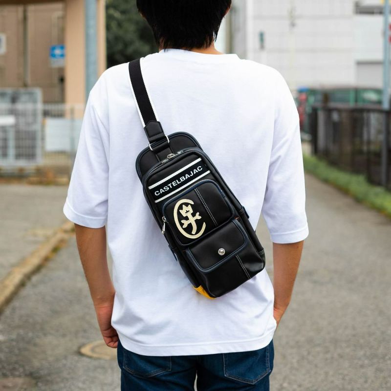 カステルバジャックバッグボディバッグドミネCASTELBAJACメンズレディースワンショルダーバッグブランド24911