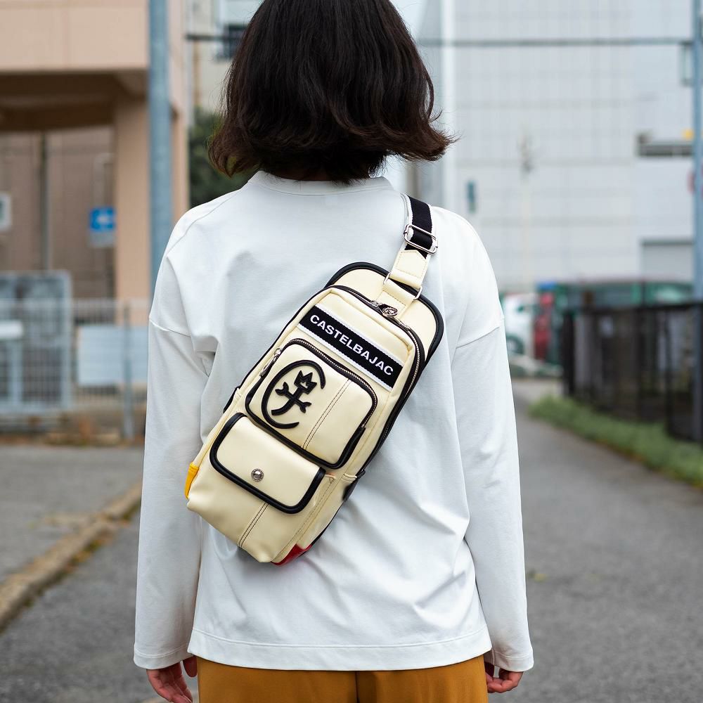 カステルバジャックバッグボディバッグドミネCASTELBAJACメンズレディースワンショルダーバッグブランド24911