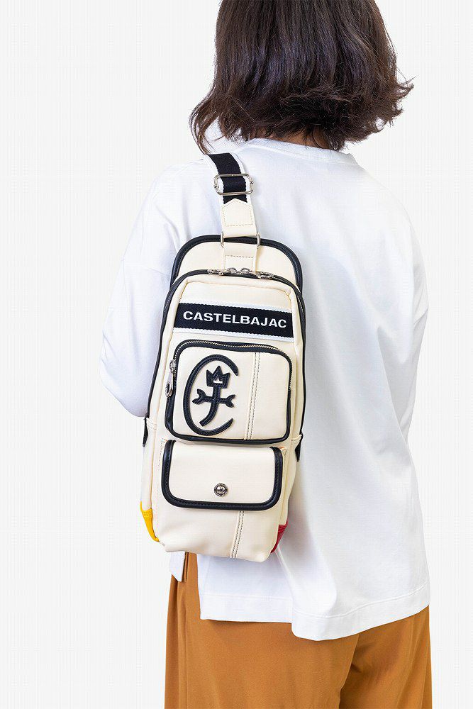 カステルバジャックバッグボディバッグドミネCASTELBAJACメンズレディースワンショルダーバッグブランド24911
