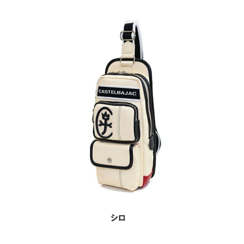 カステルバジャックバッグボディバッグドミネCASTELBAJACメンズレディースワンショルダーバッグブランド24911