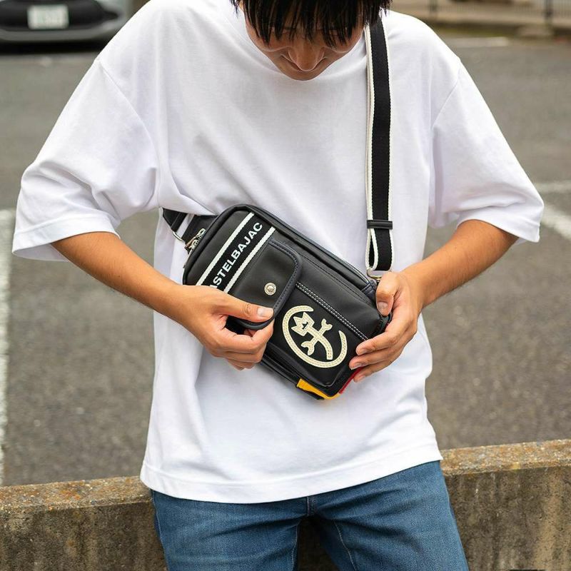 カステルバジャックバッグボディバッグ小さめスモールドミネCASTELBAJACメンズレディースワンショルダーバッグコンパクトブランド24912