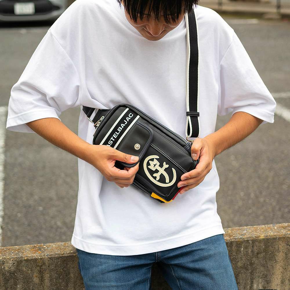 カステルバジャックバッグボディバッグ小さめスモールドミネCASTELBAJACメンズレディースワンショルダーバッグコンパクトブランド24912