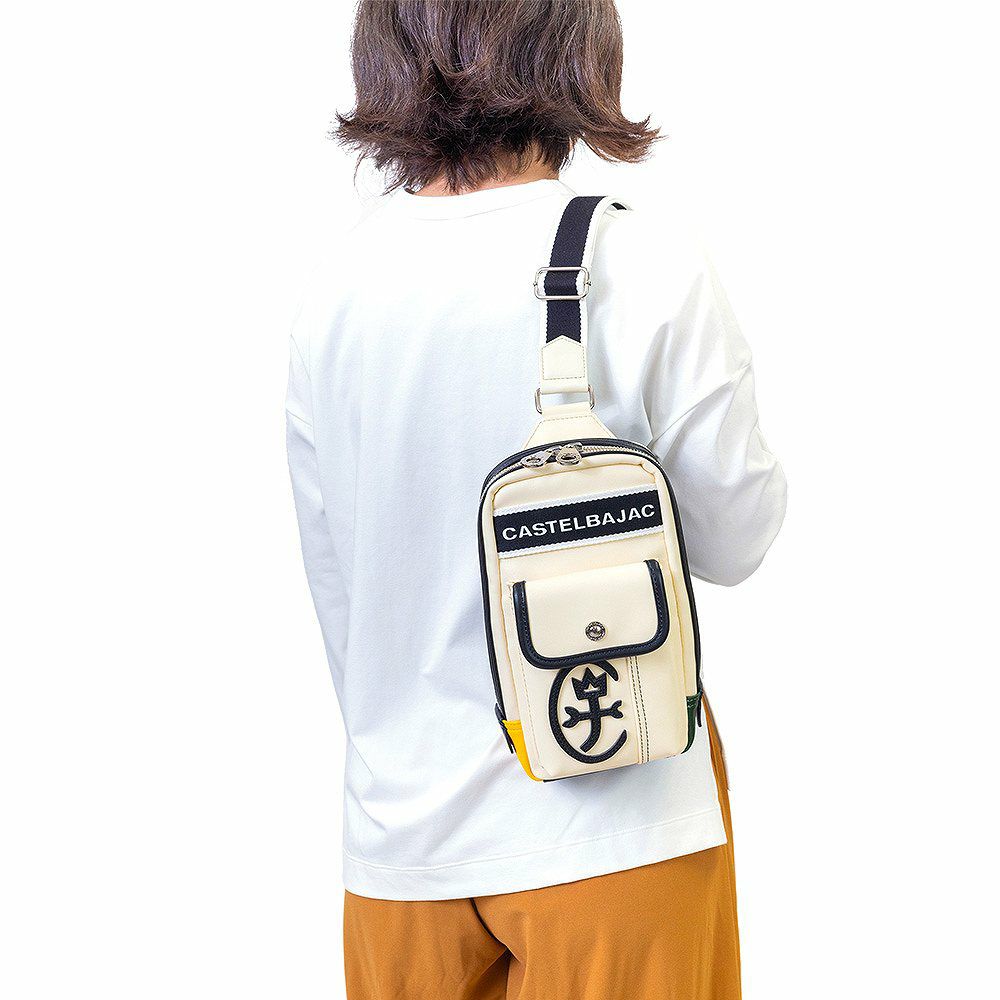 カステルバジャックバッグボディバッグ小さめスモールドミネCASTELBAJACメンズレディースワンショルダーバッグコンパクトブランド24912