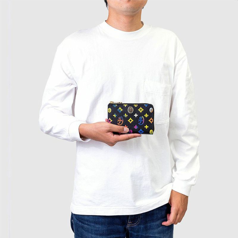 【2022新作】カステルバジャック財布ミドルウォレットジェルマンラウンドファスナー縦型二つ折りメンズレディースCASTELBAJAC二つ折り財布本革レザー2つ折り財布人気ブランド63613