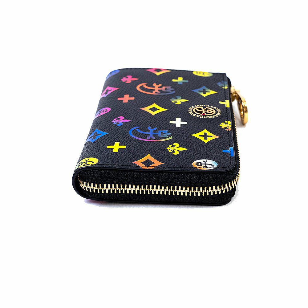 【2022新作】カステルバジャック財布ミドルウォレットジェルマンラウンドファスナー縦型二つ折りメンズレディースCASTELBAJAC二つ折り財布本革レザー2つ折り財布人気ブランド63613