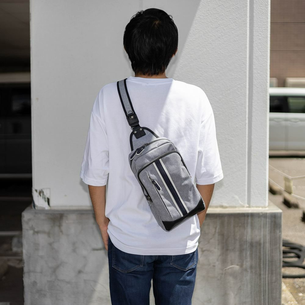 MOUSTACHEボディバッグムスタッシュワンショルダーバッグメンズレディースショルダーバッグボディバックブランド人気軽量かっこいいおしゃれBDA4986