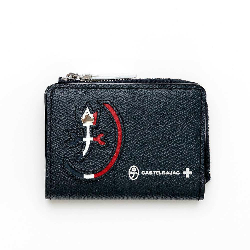 カステルバジャック小銭入れパスケース付きミニ財布財布CASTELBAJACメンズレディースカルネミニウォレットミニコンパクトコインケースブランドコンパクト財布本革032612