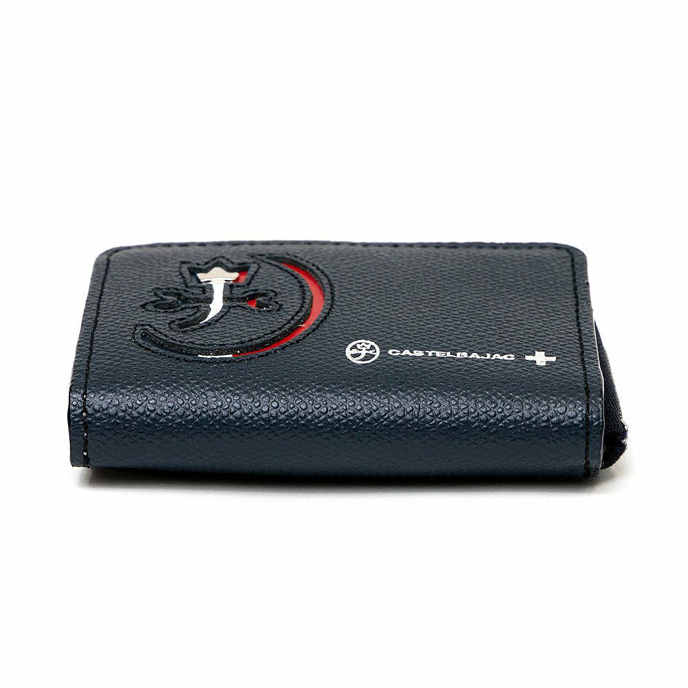 カステルバジャック小銭入れパスケース付きミニ財布財布CASTELBAJACメンズレディースカルネミニウォレットミニコンパクトコインケースブランドコンパクト財布本革032612