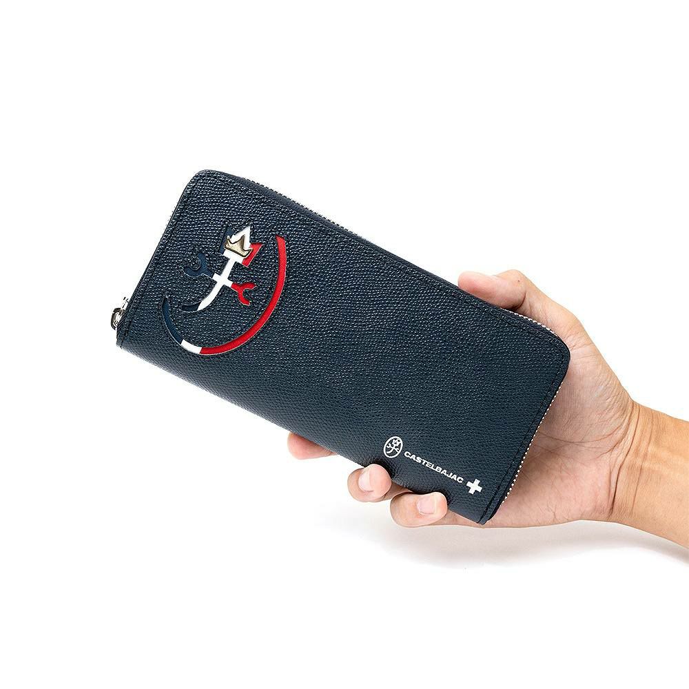 カステルバジャック財布長財布ラウンドファスナーカルネメンズレディースCASTELBAJAC本革革レザーファスナー付き32615