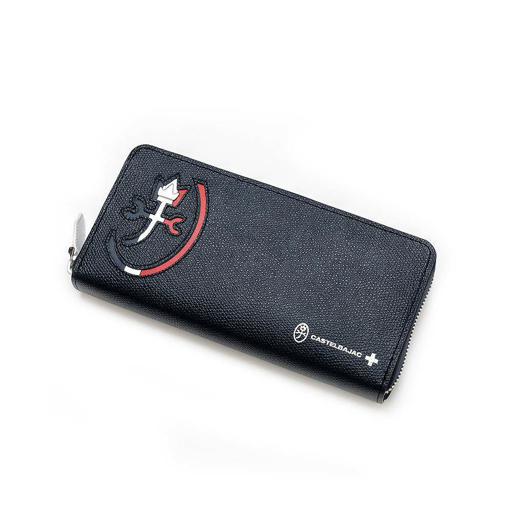 カステルバジャック財布長財布ラウンドファスナーカルネメンズレディースCASTELBAJAC本革革レザーファスナー付き32615