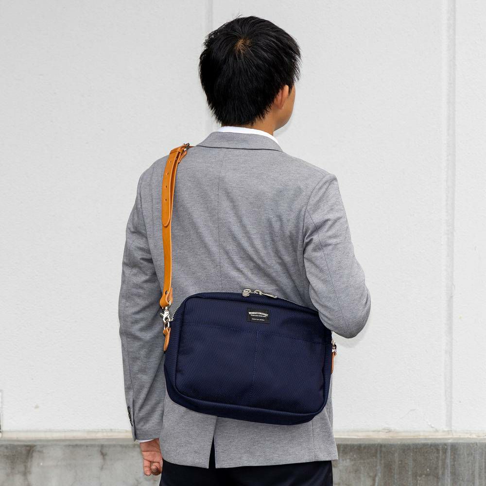 ワンダーバゲージショルダーバッグSHOULDERMWONDERBAGGAGEGOODMANSメンズレディースグッドマンズカジュアルビジネス人気おしゃれ日本製WB-G-005