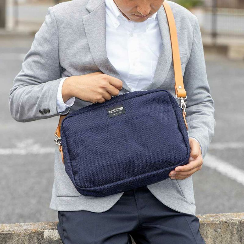 ワンダーバゲージショルダーバッグSHOULDERMWONDERBAGGAGEGOODMANSメンズレディースグッドマンズカジュアルビジネス人気おしゃれ日本製WB-G-005