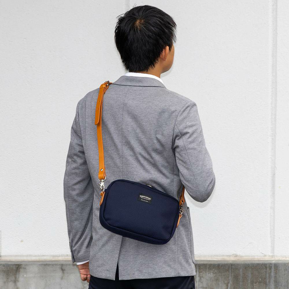 ワンダーバゲージショルダーバッグSHOULDERSWONDERBAGGAGEGOODMANSメンズレディースグッドマンズカジュアルビジネス人気おしゃれ日本製小さめコンパクトWB-G-006