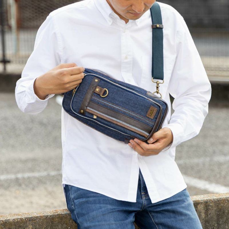 Leeリーボディバッグデニムメンズブランドワンショルダーショルダーバッグボディーバッグボディバック斜め掛けバッグ斜めがけバッグ人気かっこいいシンプルおしゃれ大人320-3260