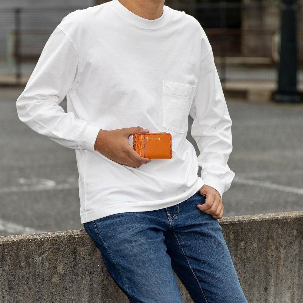 カステルバジャック小銭入れミニ財布財布CASTELBAJACシェストメンズレディースラウンドファスナーミニコンパクトコインケースブランド小さい小さめ本革27601