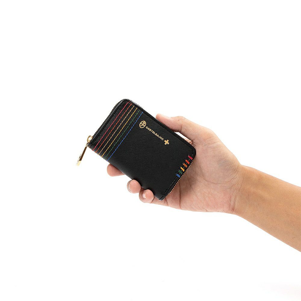 カステルバジャック小銭入れミニ財布財布CASTELBAJACシェストメンズレディースラウンドファスナーミニコンパクトコインケースブランド小さい小さめ本革27601