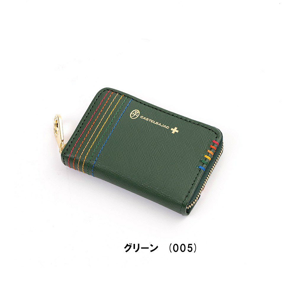 カステルバジャック小銭入れミニ財布財布CASTELBAJACシェストメンズレディースラウンドファスナーミニコンパクトコインケースブランド小さい小さめ本革27601