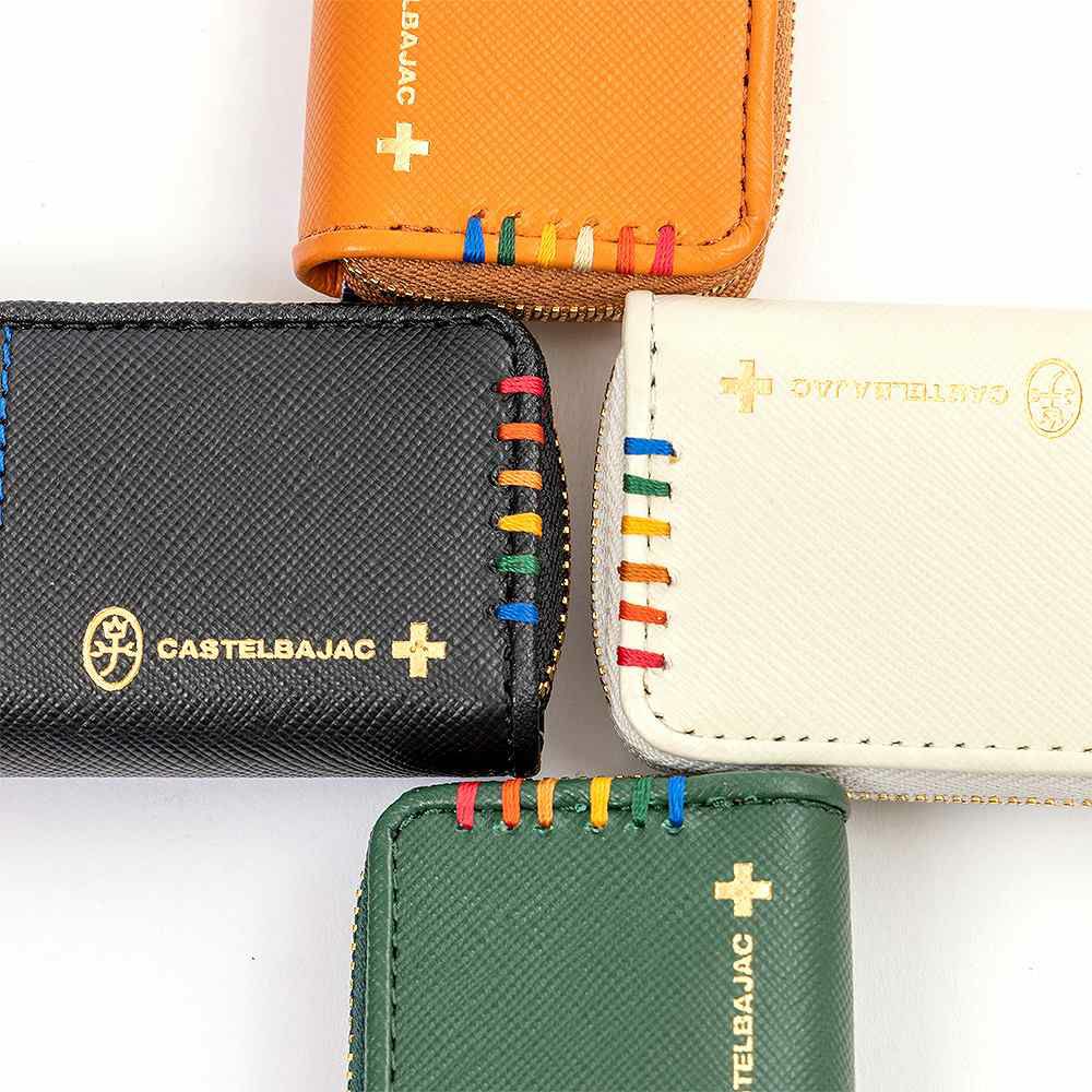 カステルバジャックキーケーススマートキー対応CASTELBAJACシェスト本革レザーメンズレディースコンパクト人気ブランドおしゃれプレゼント男性女性027609