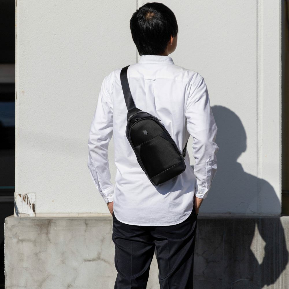 ビクトリノックスボディバッグVICTORINOXA413Lアロックスネロスリングバッグショルダーバッグビジネスバッグメンズレディースブランド611805