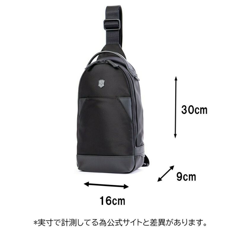 ビクトリノックスボディバッグVICTORINOXA413Lアロックスネロスリングバッグショルダーバッグビジネスバッグメンズレディースブランド611805