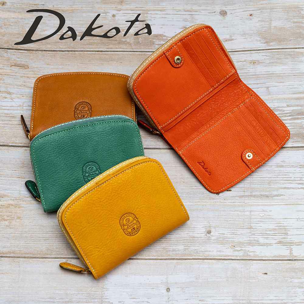 ダコタDakota財布二つ折りイデーアレディース二つ折り財布小銭入れファスナー本革革レザー2つ折り2つ折り財布ブランドおしゃれかわいいコンパクト評判人気30180