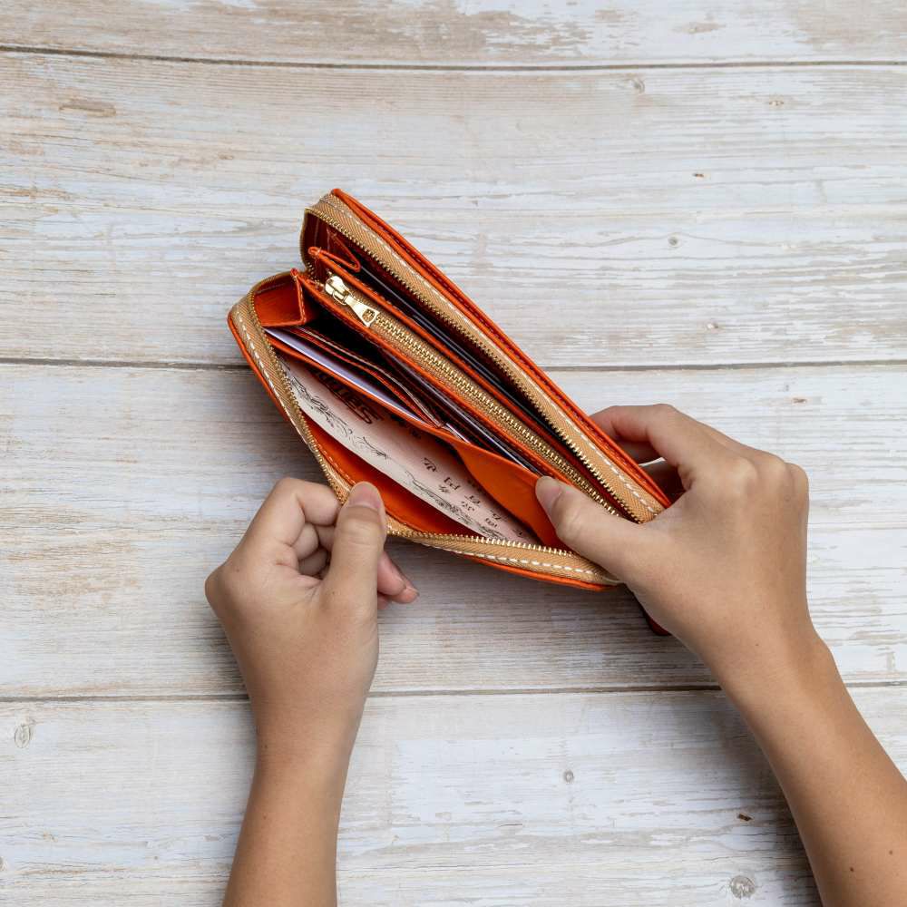 ダコタDakota長財布財布レディースイデーアラウンドファスナーファスナーレディース財布レディース長財布本革革レザー大容量ブランドおしゃれ薄い30代40代50代大人使いやすい30182