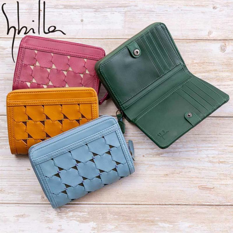 シビラ財布sybilla二つ折りムーチョレディース二つ折り財布ブランドコンパクト本革5470420