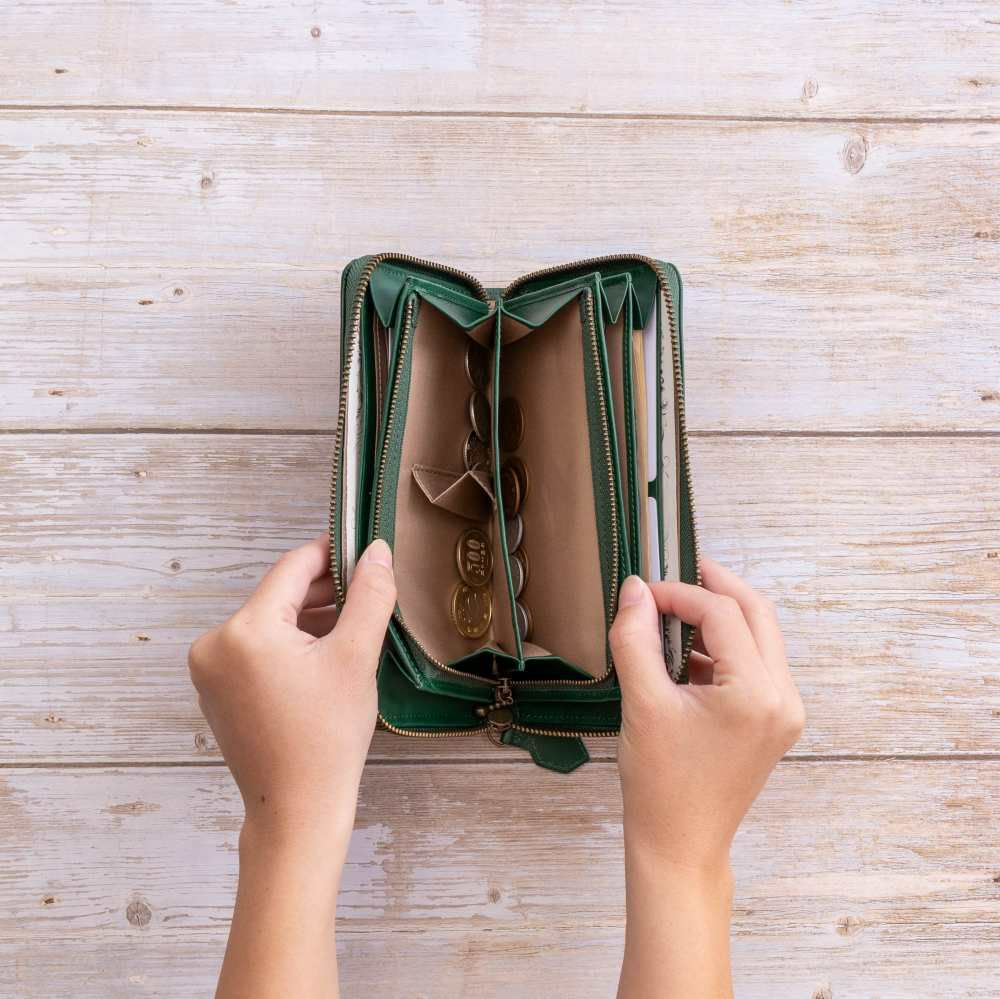 シビラ財布sybilla長財布ラウンドファスナー型ムーチョレディースブランド大容量本革5470423