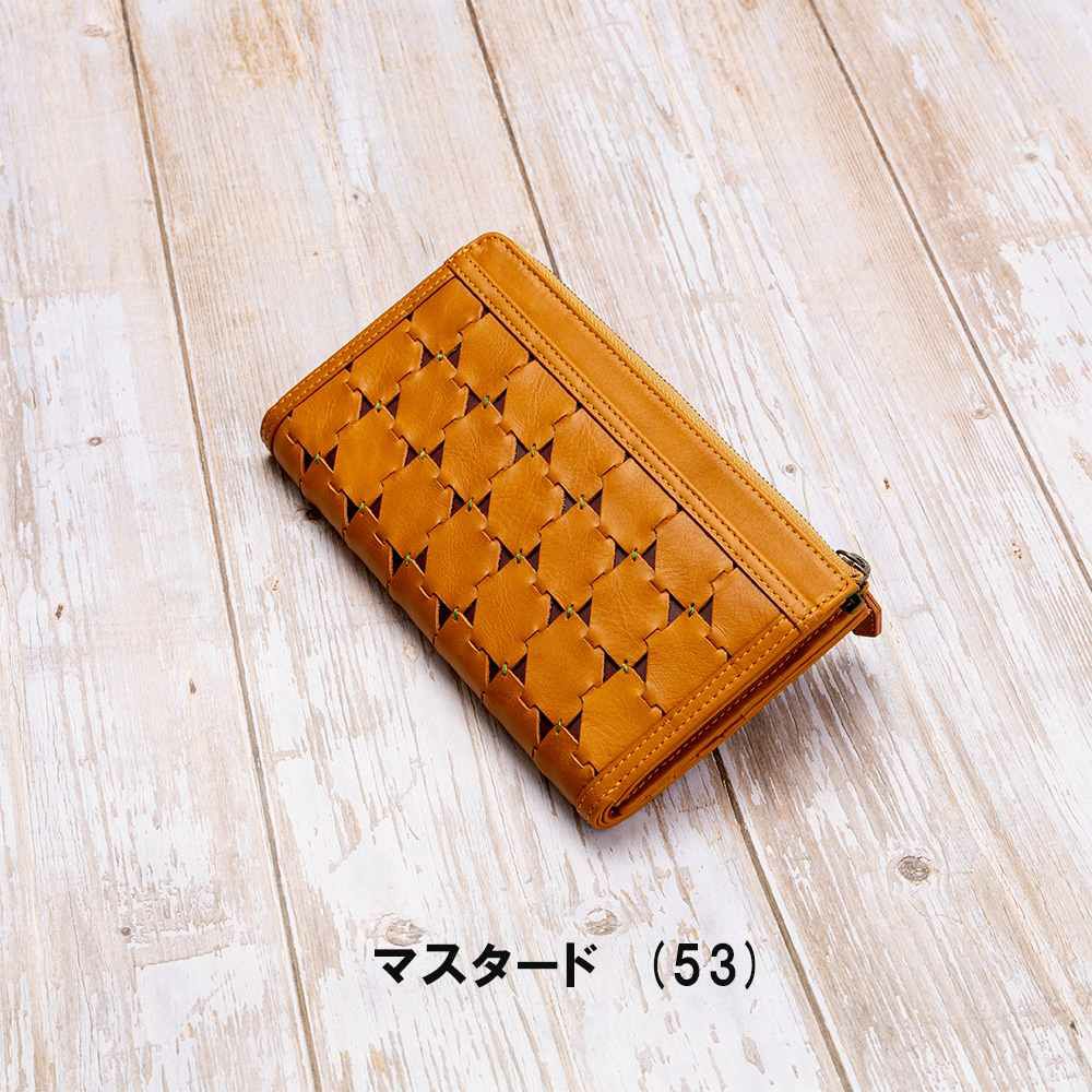 シビラ財布sybilla長財布大容量カード40枚収納可能ラウンドファスナー型ムーチョレディースブランド大容量本革カードがたくさん入る5470424